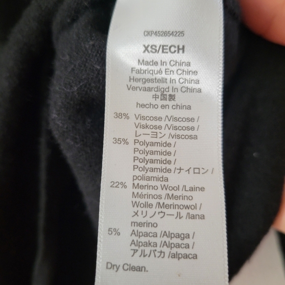 Madewell Ashbury Mockneck Sweater in Black XS - Picture 5 of 7